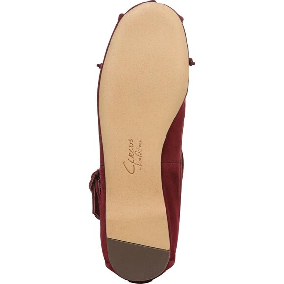 Circus NY by Sam Edelman Women's Chianti Leather Cross Strap Ballet Flat - Picture 4 of 6